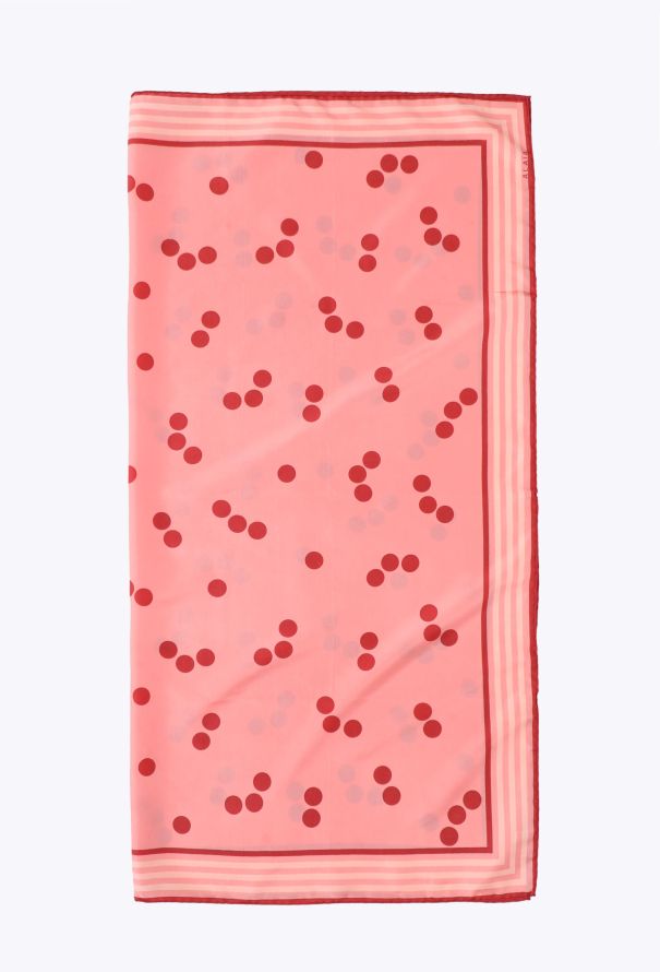 Alaïa 1991 Polka Dot Silk Foulard - 3 Alaïa 1991 Polka Dot Silk Foulard - 3