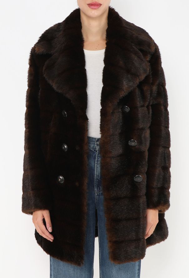 Gucci ICONIC F/W 1995 Faux Fur Coat - 3