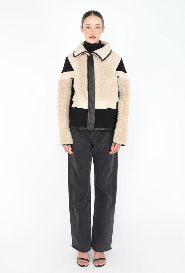 Chloé Reversible Lambskin Shearling Jacket - 4