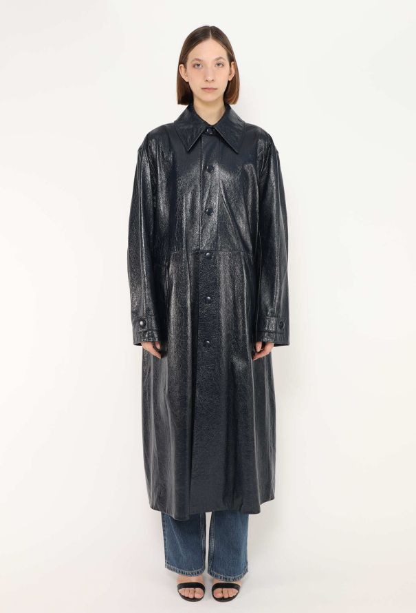 Jil Sander F/W 2024 Oversized Deerskin Trench Coat - 2 Jil Sander F/W 2024 Oversized Deerskin Trench Coat - 2