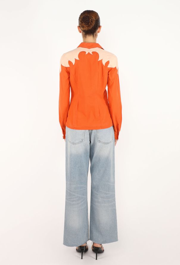 Alexander McQueen Patchwork Cotton Shirt, 1997 - 4