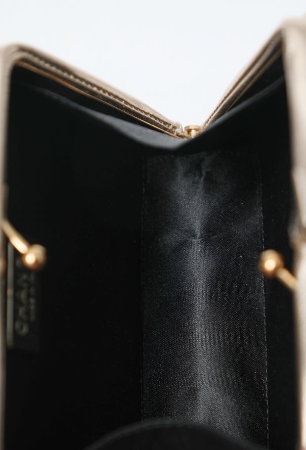 Chanel 2006 Metallic Minaudière Clutch - 11