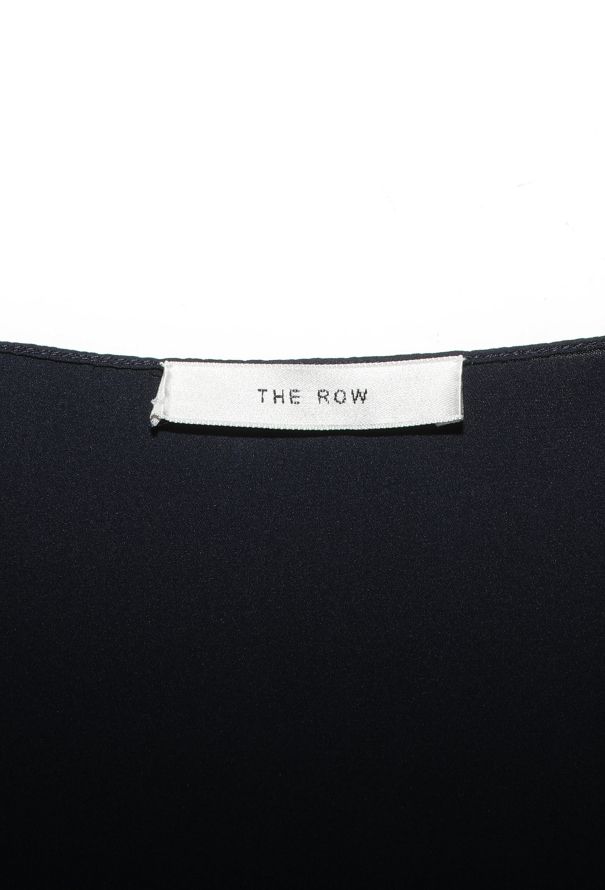 The Row 2020 Sasha Plunging Silk Dress - 6