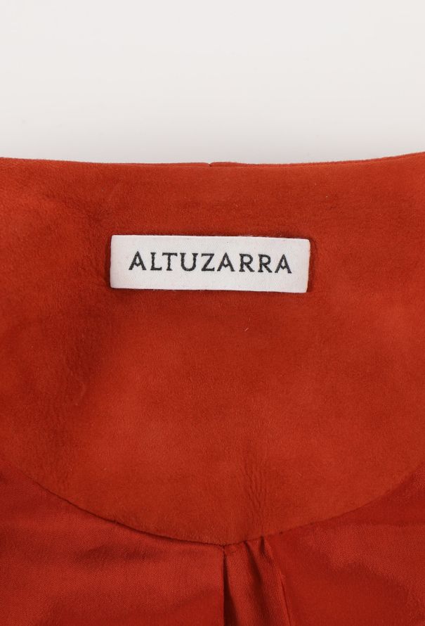Altuzarra 2023 Belted Suede Jacket - 7