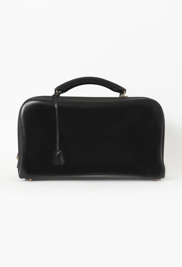 Hermès 1960s Black Box V Travel Bag - 1