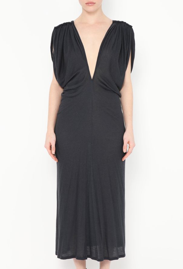 Céline 2016 Plunging Draped Dress - 2 Céline 2016 Plunging Draped Dress - 2