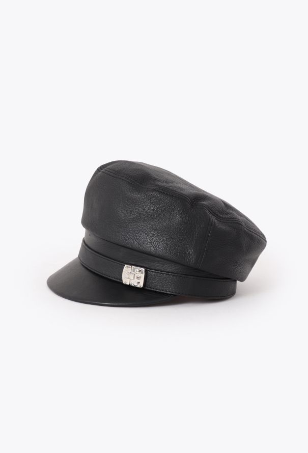 Gucci Cellarius Buckled Leather Hat - 1