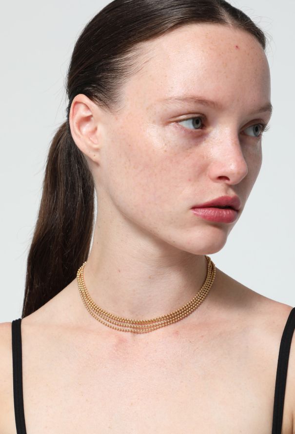 Cartier 18k Yellow Gold Perruque Necklace - 1