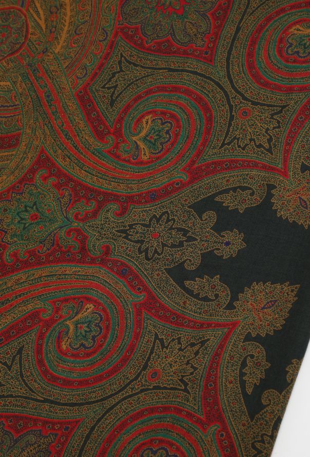 Saint Laurent Late '70s Russian Paisley Shawl - 4