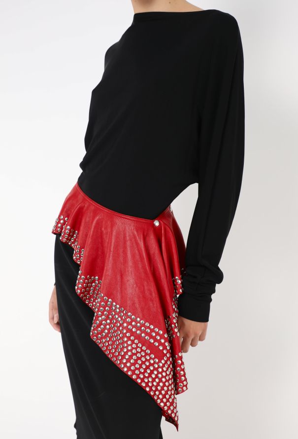 Alaïa COLLECTOR 1981 Lambskin Studded Belt - 5