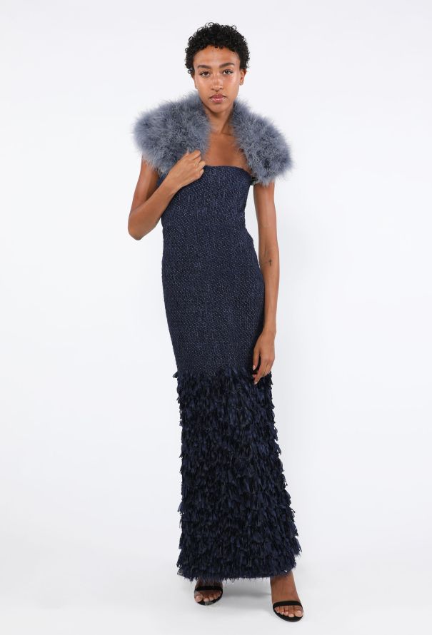 Giorgio Armani Woven Silk Strapless Gown, S/S 2011 - 4