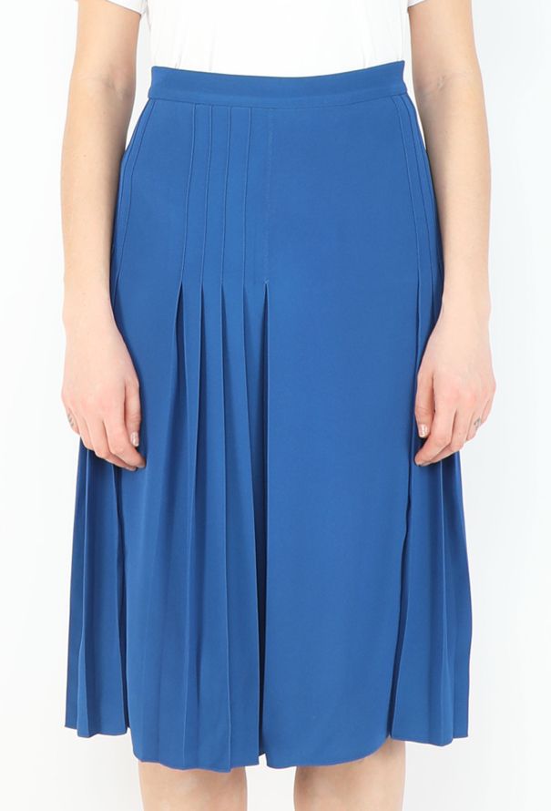 Céline Resort 2012 Pleated Crêpe Skirt - 2