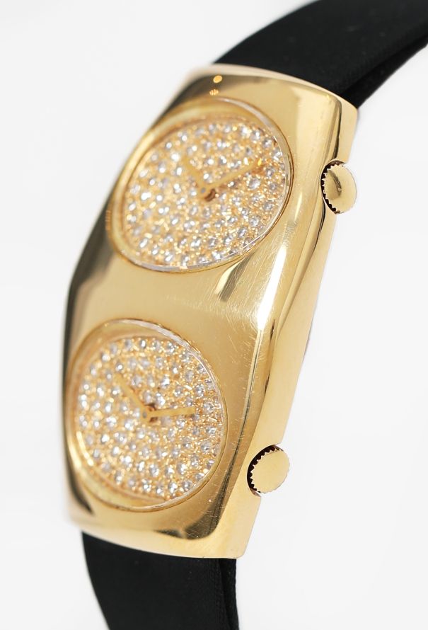 Boucheron RARE '70s Dual Time Watch - 4