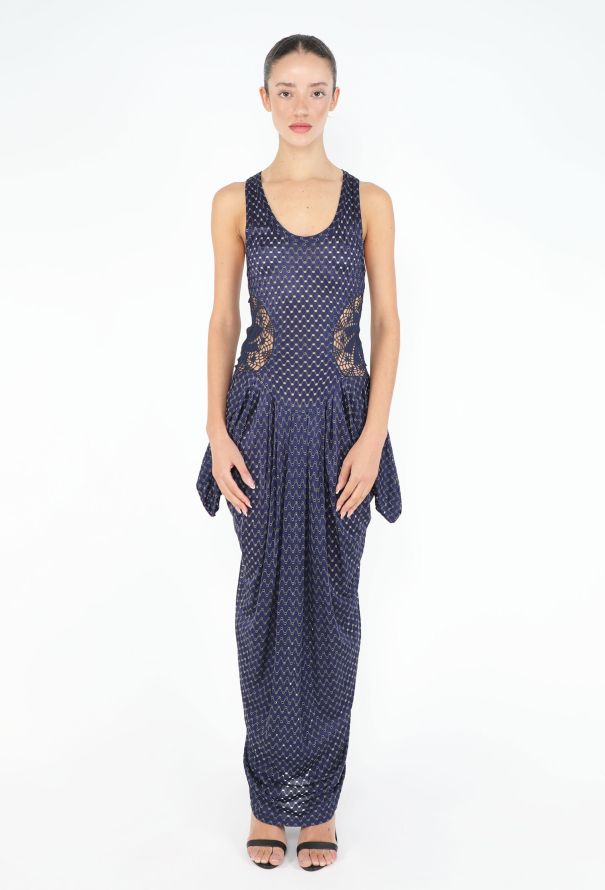 Jean Paul Gaultier '90s Broderie Crochet Cut-out Gown - 1