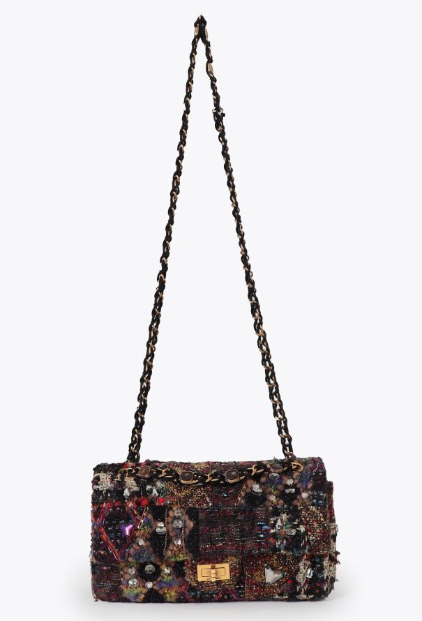 Chanel Rare 2011 Paris-Byzance Tweed & Crystal 2.55 Bag - 3