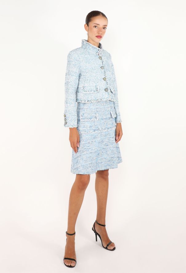 Chanel Frayed Tweed Ensemble, 2015 - 6