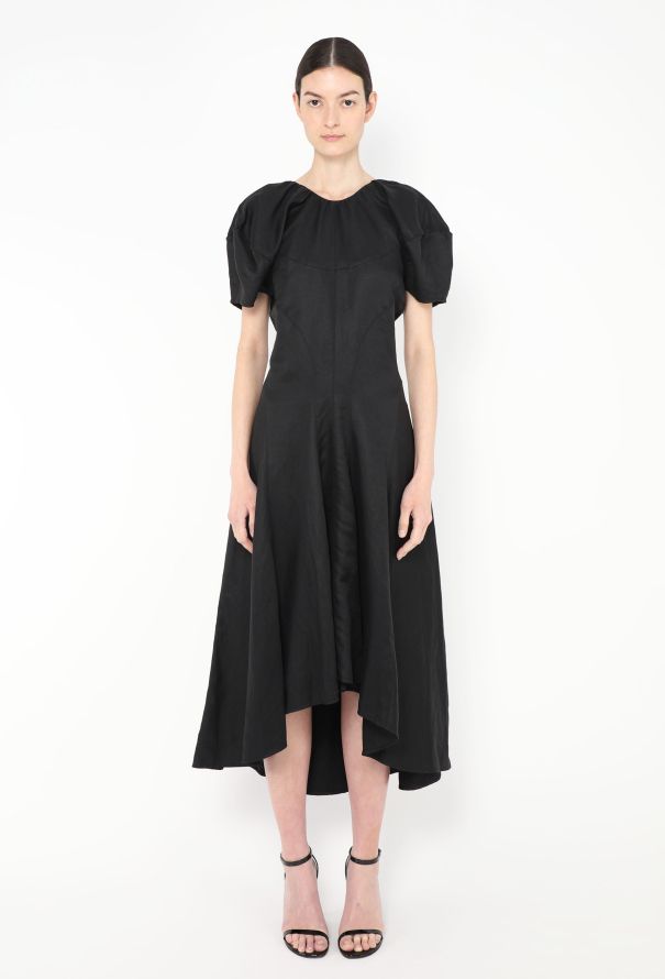 Céline 2017 Asymmetrical Linen Dress - 1