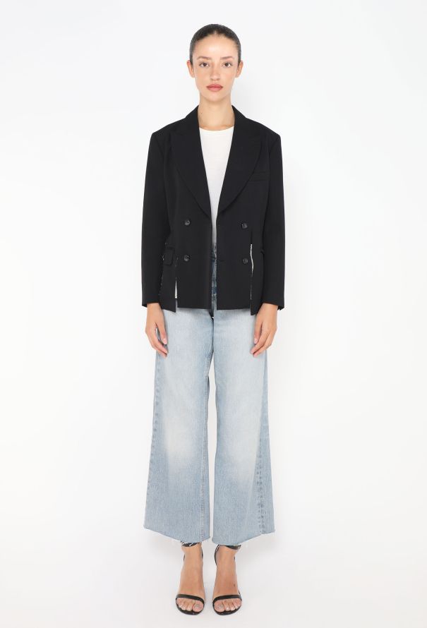 Comme des Garçons Deconstructed Twill Blazer - 3 Comme des Garçons Deconstructed Twill Blazer - 3