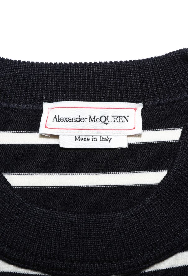 Alexander McQueen 2021 Marinière Embossed Trim Dress - 6 Alexander McQueen 2021 Marinière Embossed Trim Dress - 6