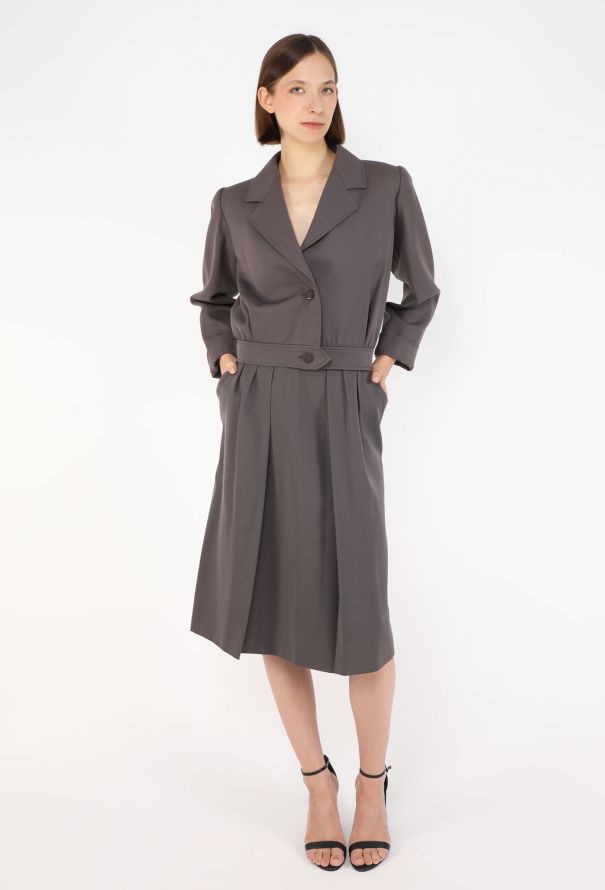 Saint Laurent Vintage Tailored Skirt Ensemble - 6