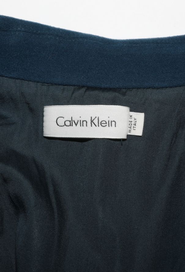 Calvin Klein Tailored Belted Wool Coat, 1990s - 6
