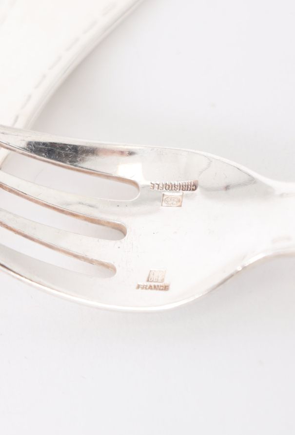 Vintage Objects & Decor Christofle Children Silverware Spoon and Fork - 4 Vintage Objects & Decor Christofle Children Silverware Spoon and Fork - 4