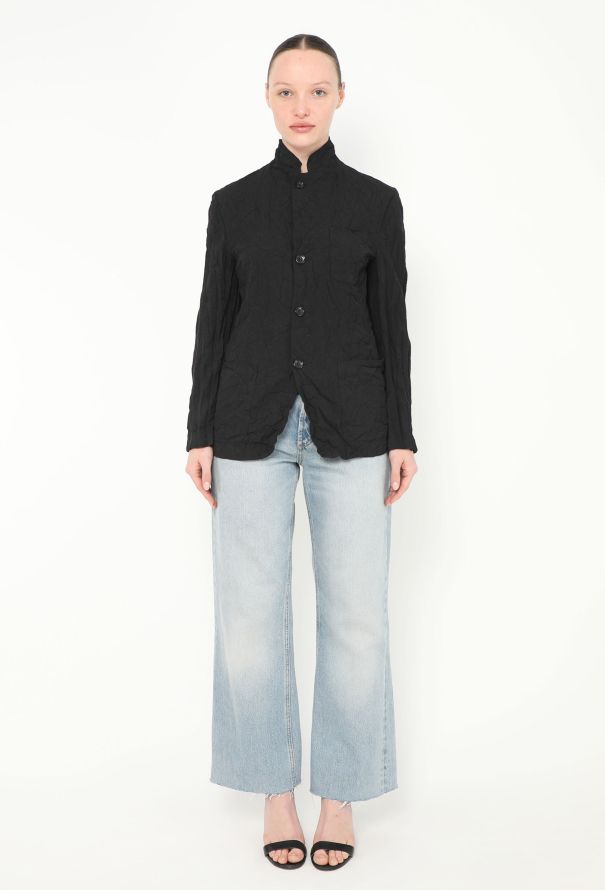 Comme des Garçons 2007 Crinkled Pocket Blazer - 1