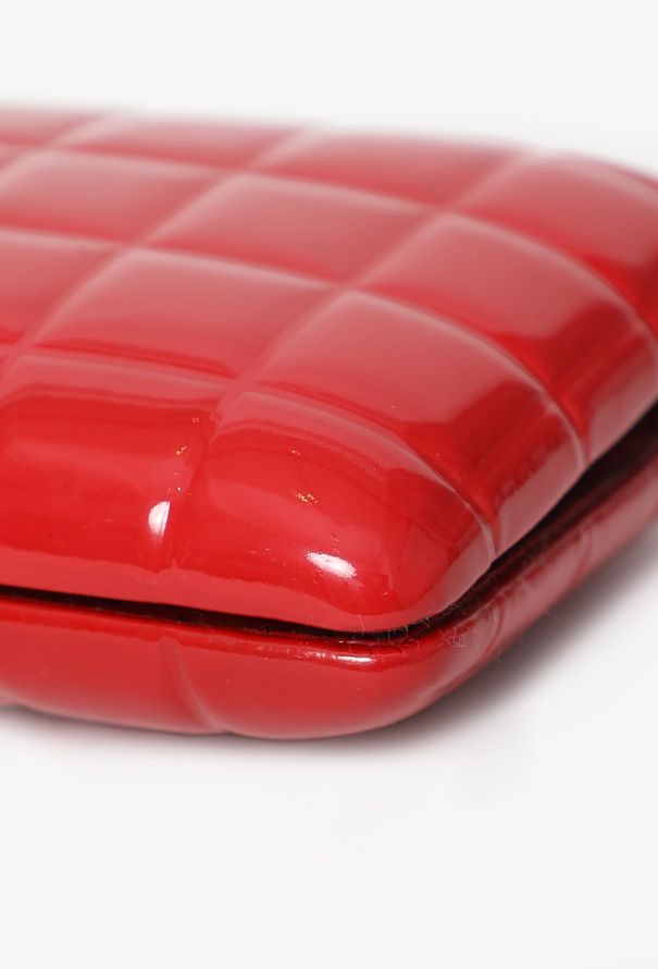 Chanel Patent Chocolate Bar Clutch - 7