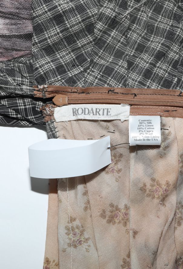 Rodarte S/S 2010 Hand-Painted Distressed Dress - 6