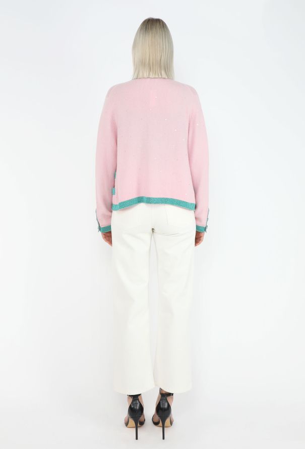 Chanel Collector 1996 Cashmere Sequin Cardigan - 5