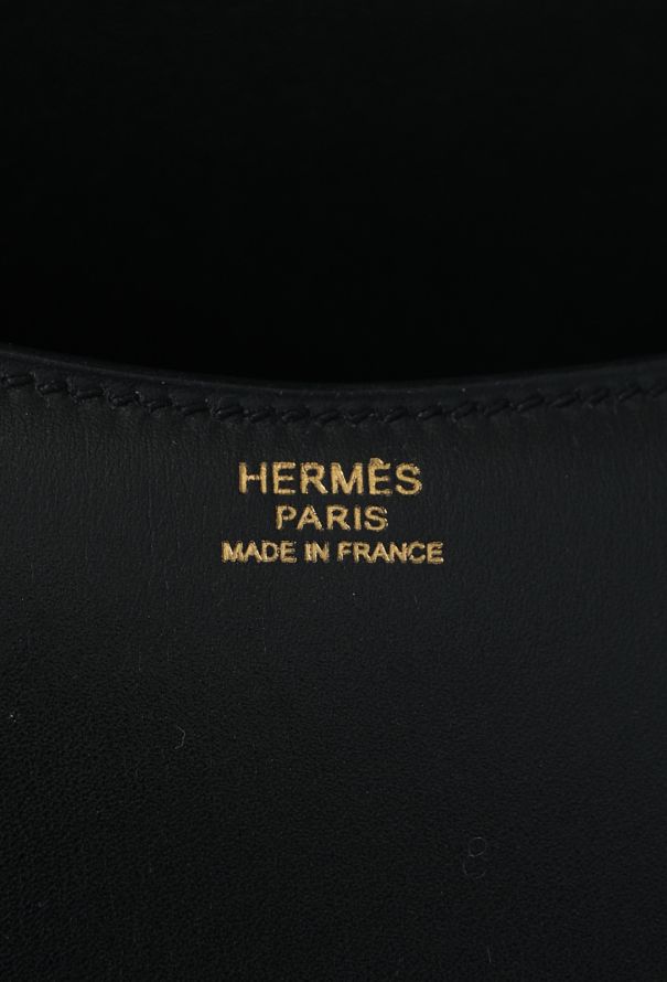 Hermès RARE Black Box Passe-Guide Bag - 11