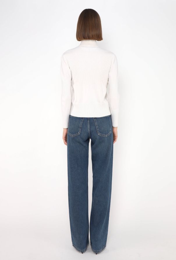 Chanel Cashmere Ribbed Knit Top - 5 Chanel Cashmere Ribbed Knit Top - 5