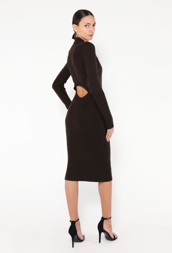 Hermès 2025 Ribbed Bodycon Dress - 4