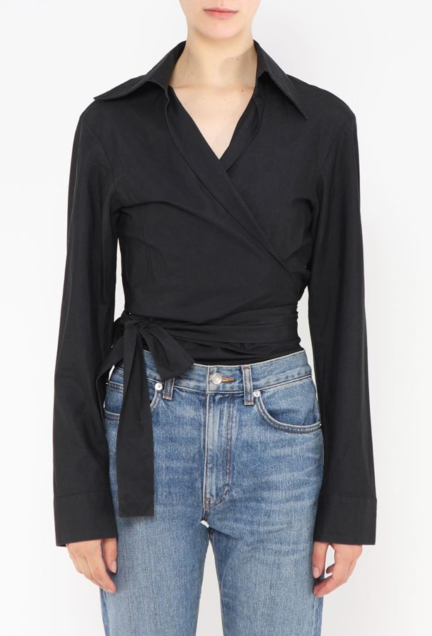 Gucci 2001 Tom Ford Wrap Shirt - 1