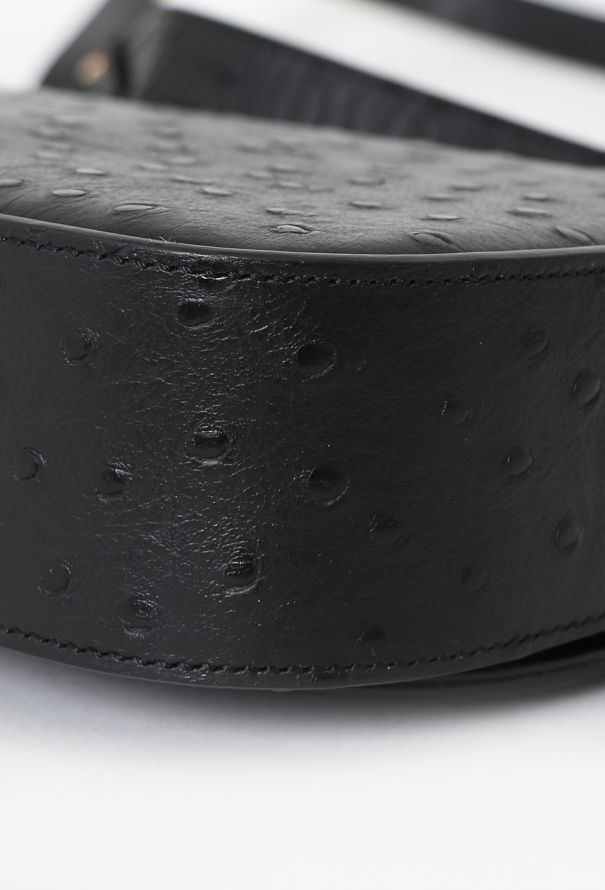 Saint Laurent 2017 Black Ostrich Eddie Shoulder bag - 10