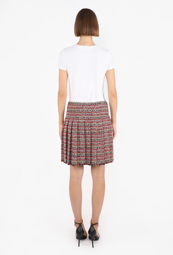 Chanel Pleated Tweed Skirt, S/S 2013 - 5