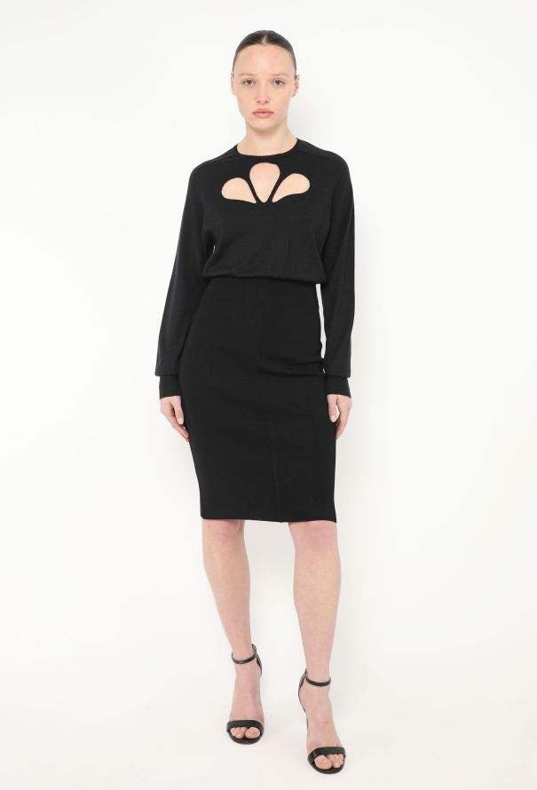 Balenciaga F/W 2001 Le Dix Cut-out Dress - 1