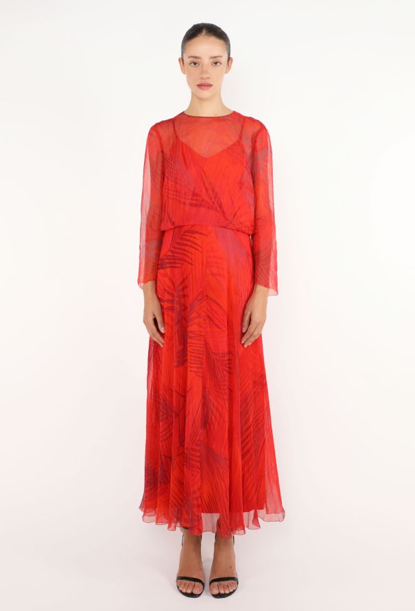 Dior Haute Couture Silk Kimono Ensemble, 1974 - 1