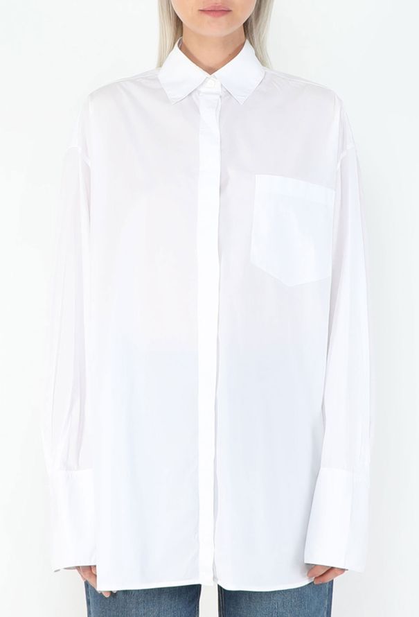 The Row Classic Oversized Cotton Shirt - 3