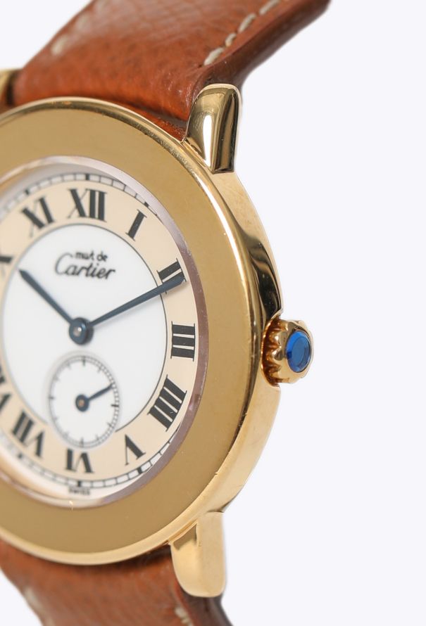 Cartier Vintage Vermeil Must II  Watch - 6