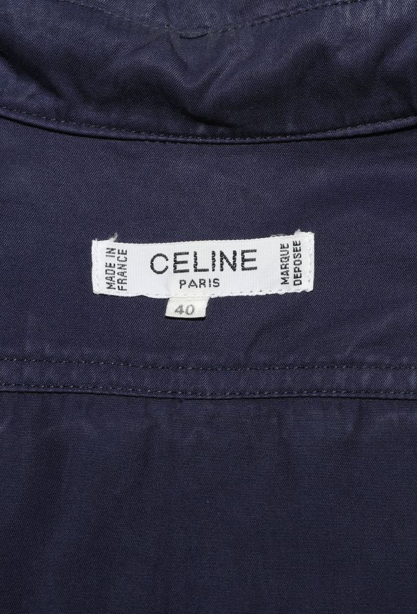 Céline '70s Belted Poplin Gingham Dress - 6 Céline '70s Belted Poplin Gingham Dress - 6