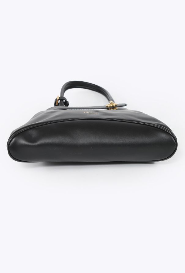 Prada S/S 2025 Carey Medium Leather Tote Bag - 7