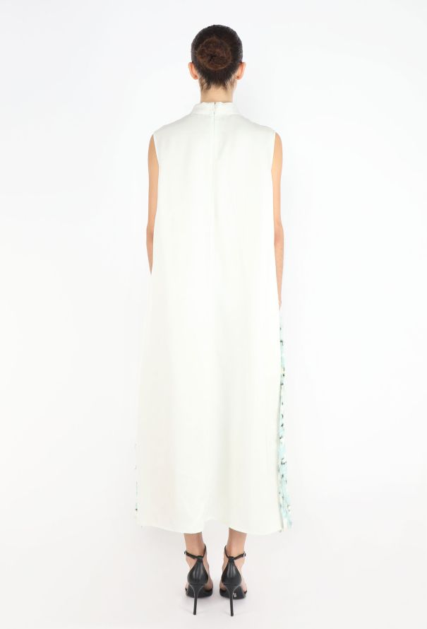 Jil Sander Pre-Fall 2025 Fil Coupé Printed Dress - 6