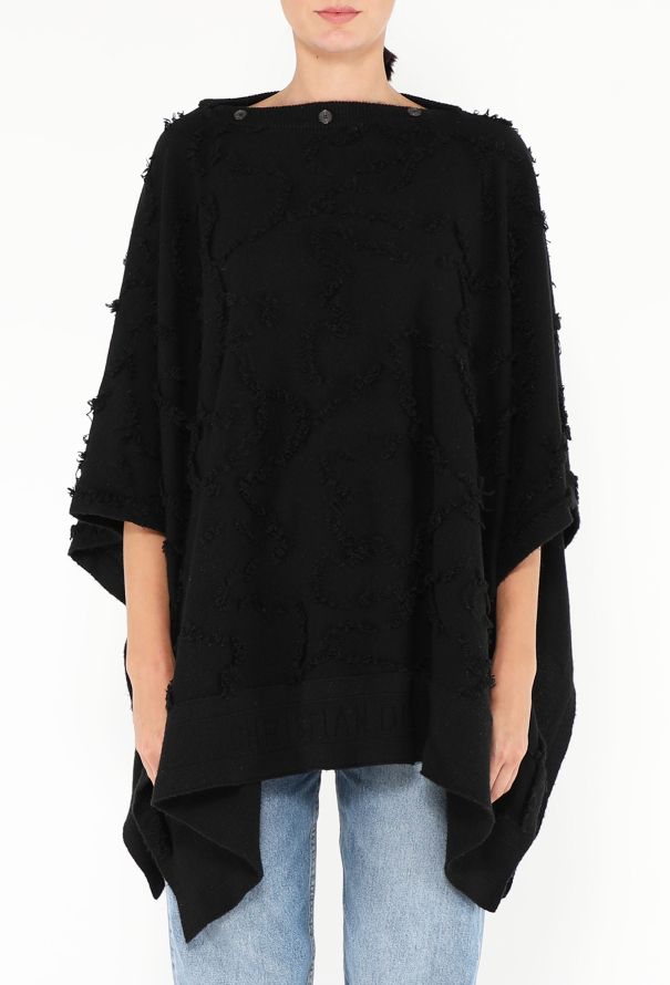 Dior Embroidered Asymmetrical Poncho, 2020 - 2