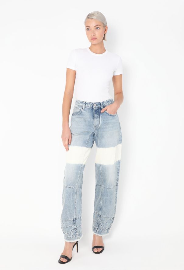 Jil Sander Resort 2024 Distressed Hem Jeans - 1