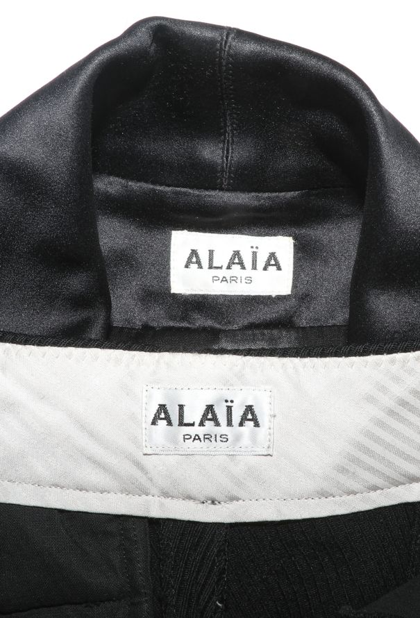 Alaïa 1987 Smoking Suit Ensemble - 9