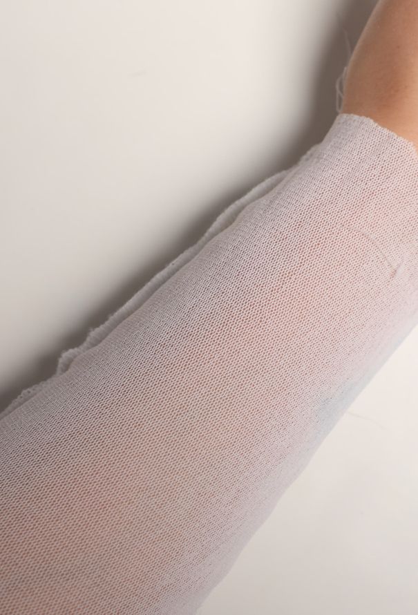 Jean Paul Gaultier 2002 Surrealist Appliqué Mesh Top - 8