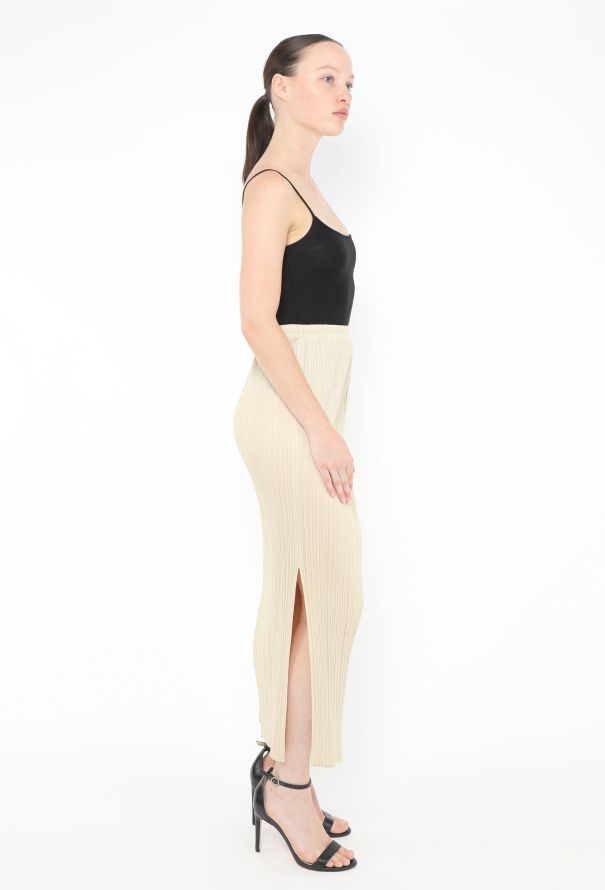 Issey Miyake Pleats Please Classic Slit Skirt - 2 Issey Miyake Pleats Please Classic Slit Skirt - 2
