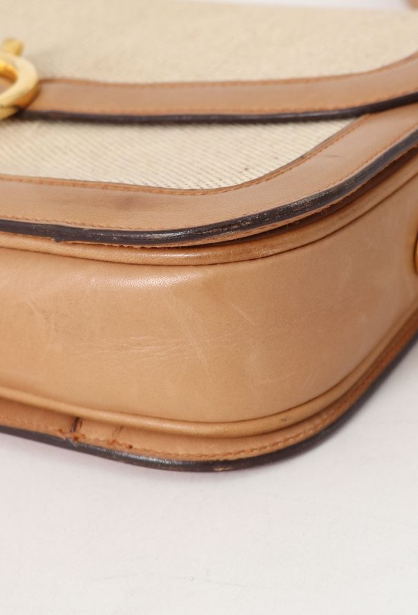 Céline Vintage Canvas Triomphe Shoulder Bag - 8 Céline Vintage Canvas Triomphe Shoulder Bag - 8