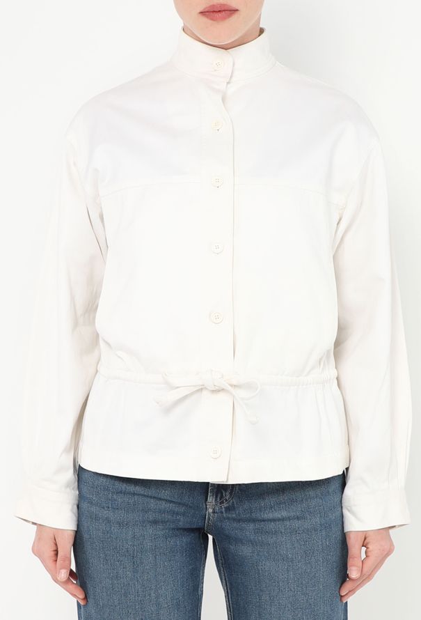 Saint Laurent Rare S/S 1978 Drawstring Bomber Jacket - 1